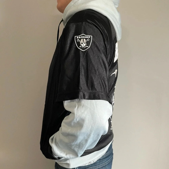 ๐ NFL Vintage Oakland Raiders Jersey-Sweater Combo - Men's Size Medium ๐ - Picture 2 of 11